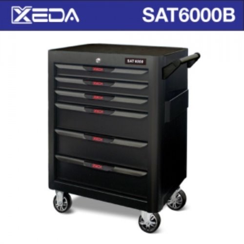 공구대 6단 고급형 SAT6000B (블랙) XEDA